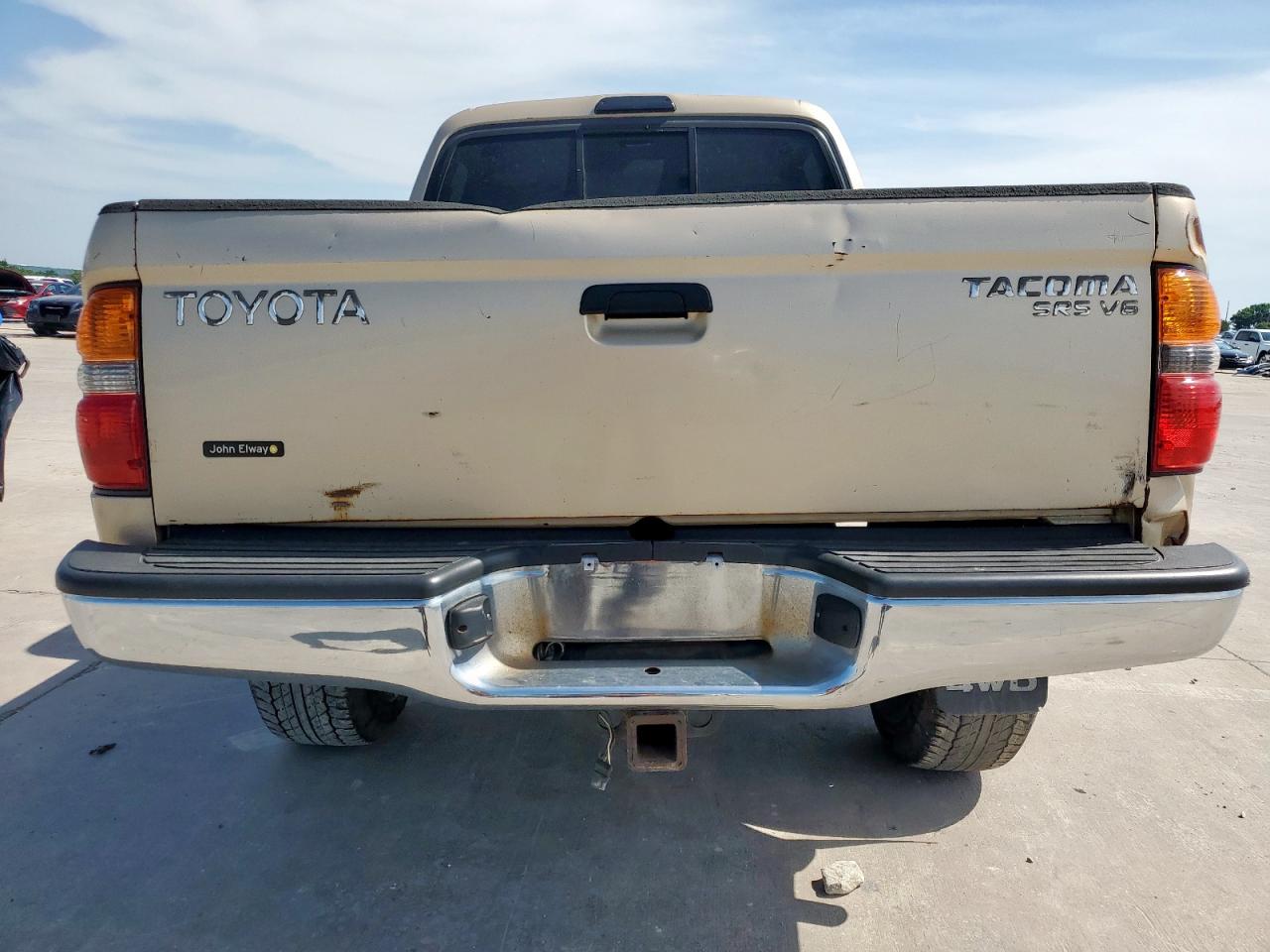 2002 Toyota Tacoma Double Cab VIN: 5TEHN72N92Z135809 Lot: 57075075