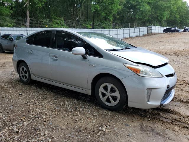 Хетчбеки TOYOTA PRIUS 2012 Сріблястий