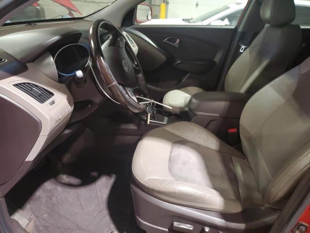  HYUNDAI TUCSON 2015 Czerwony