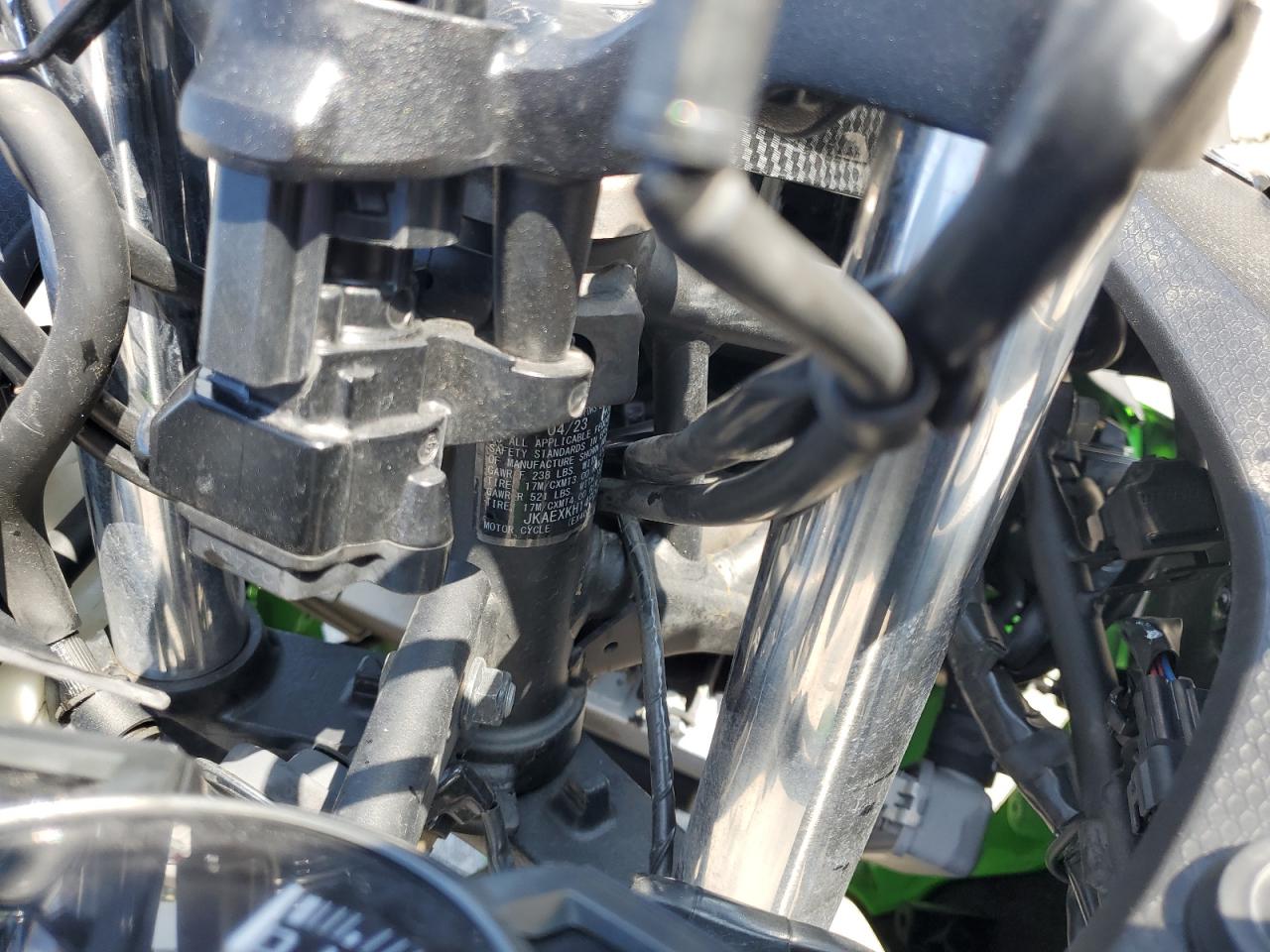 2023 Kawasaki Ex400 VIN: JKAEXKH14PDAS1153 Lot: 55763415