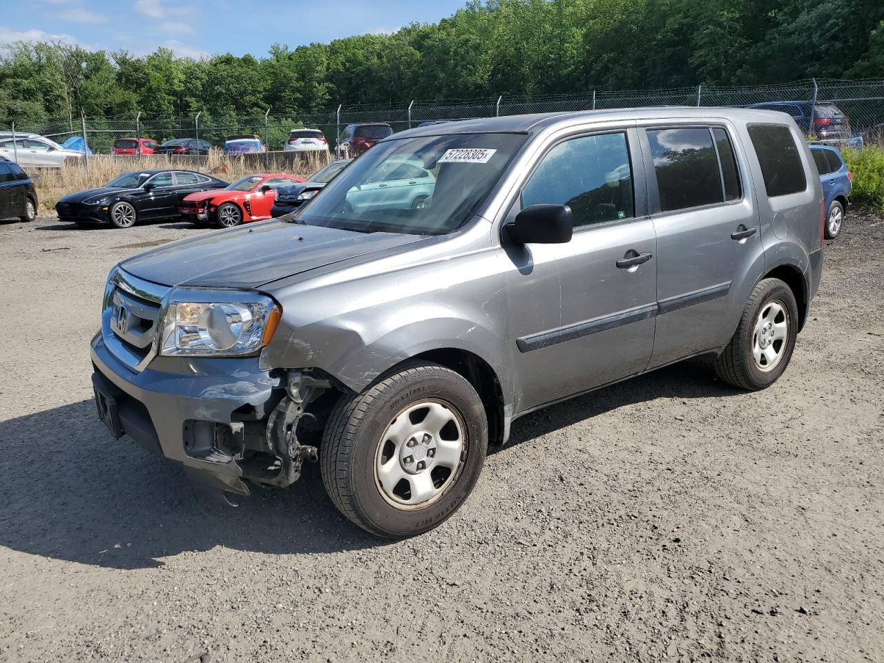 2009 Honda Pilot Lx zu verkaufen in Baltimore, MD - Front End