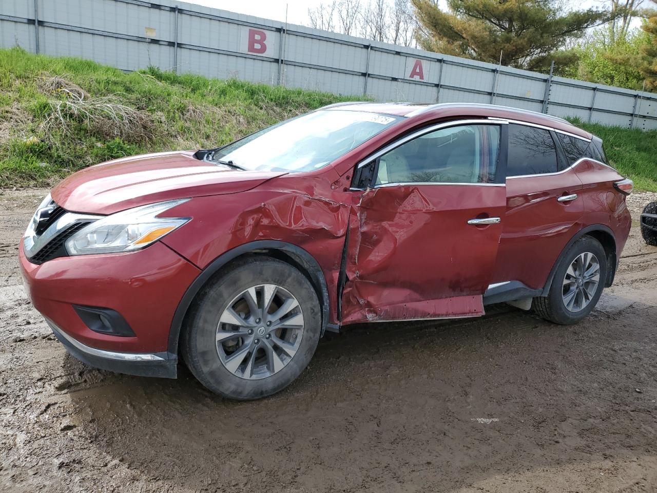 2017 Nissan Murano S for Sale in Davison, MI - Side