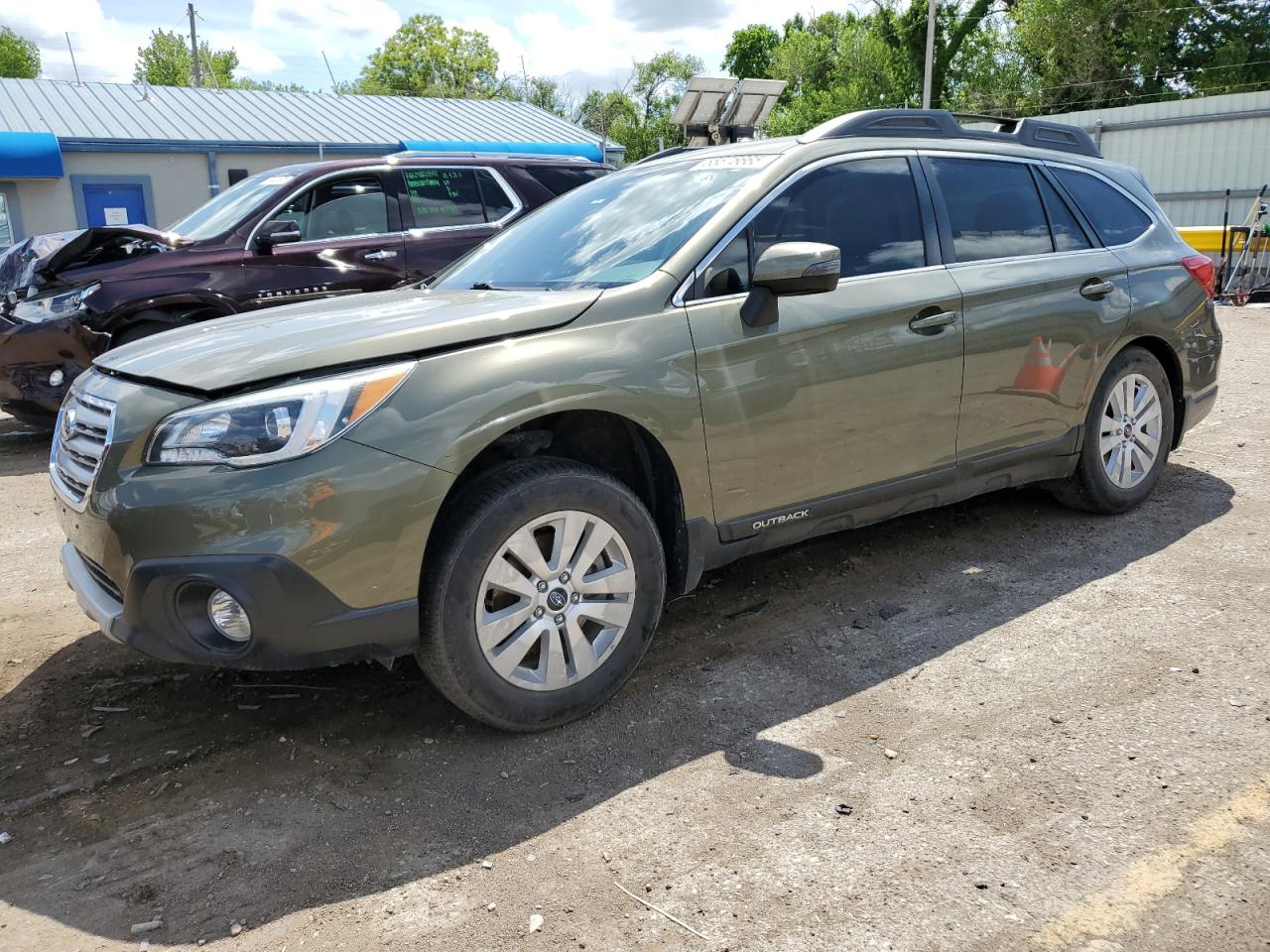 2015 Subaru Outback 2.5I Premium na sprzedaż w Wichita, KS - Rear End