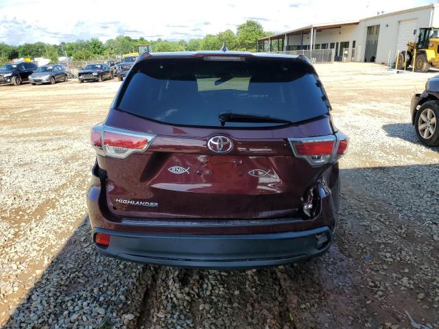  TOYOTA HIGHLANDER 2015 Бургунді
