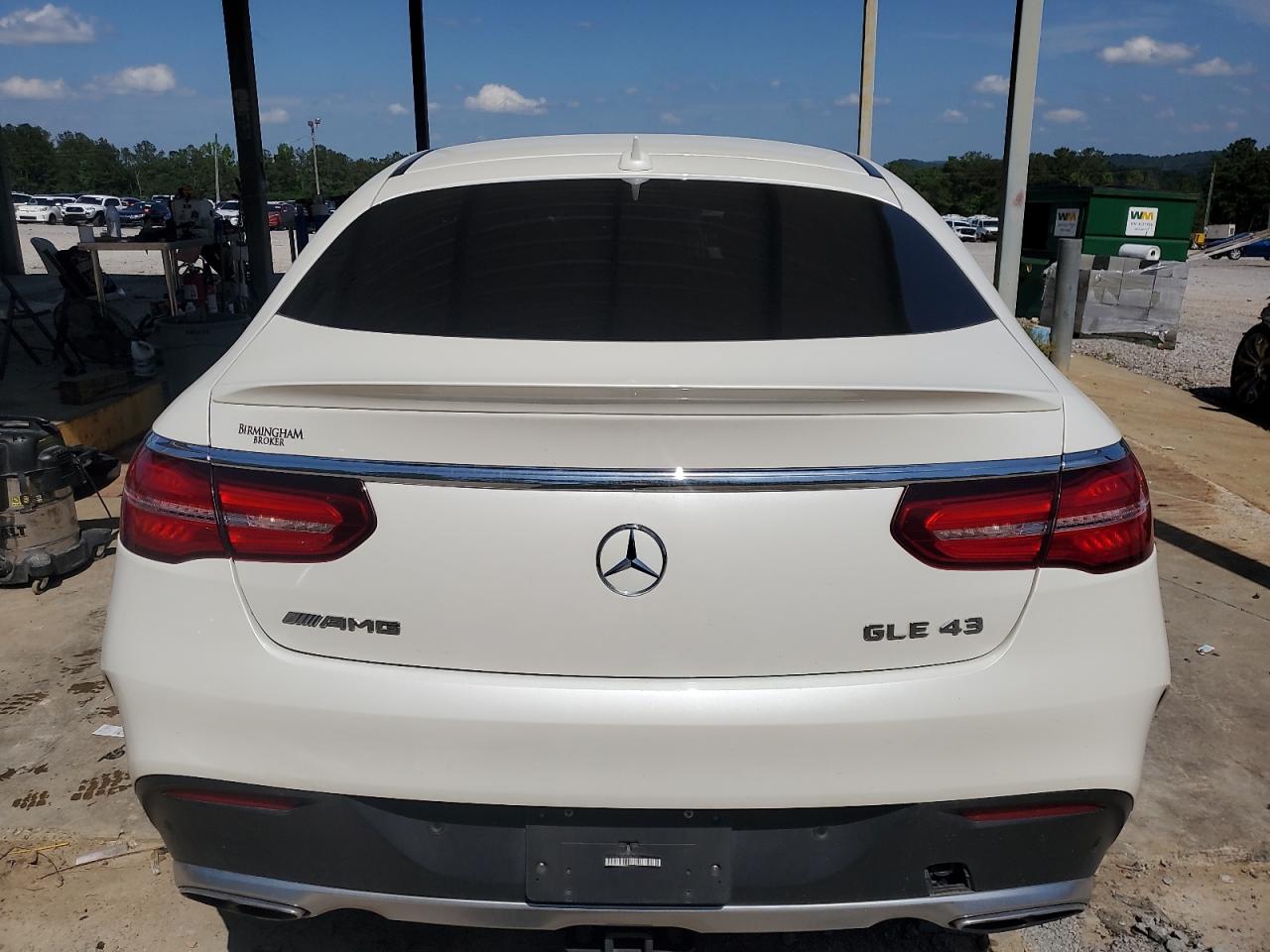 2017 Mercedes-Benz Gle Coupe 43 Amg VIN: 4JGED6EB0HA087584 Lot: 56865165