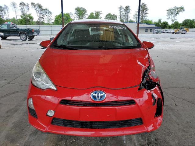  TOYOTA PRIUS 2013 Red