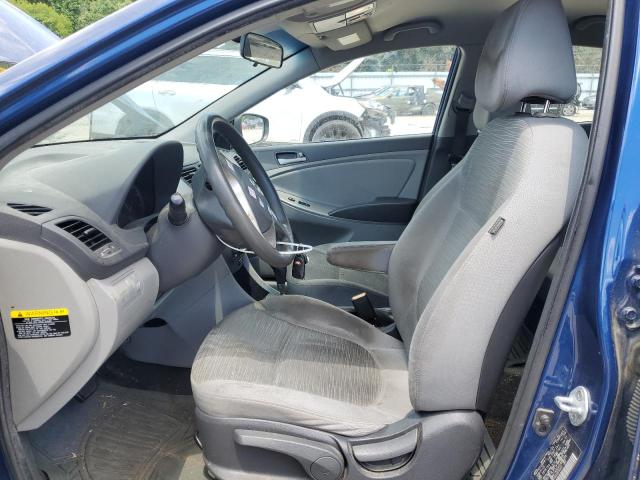  HYUNDAI ACCENT 2015 Granatowy