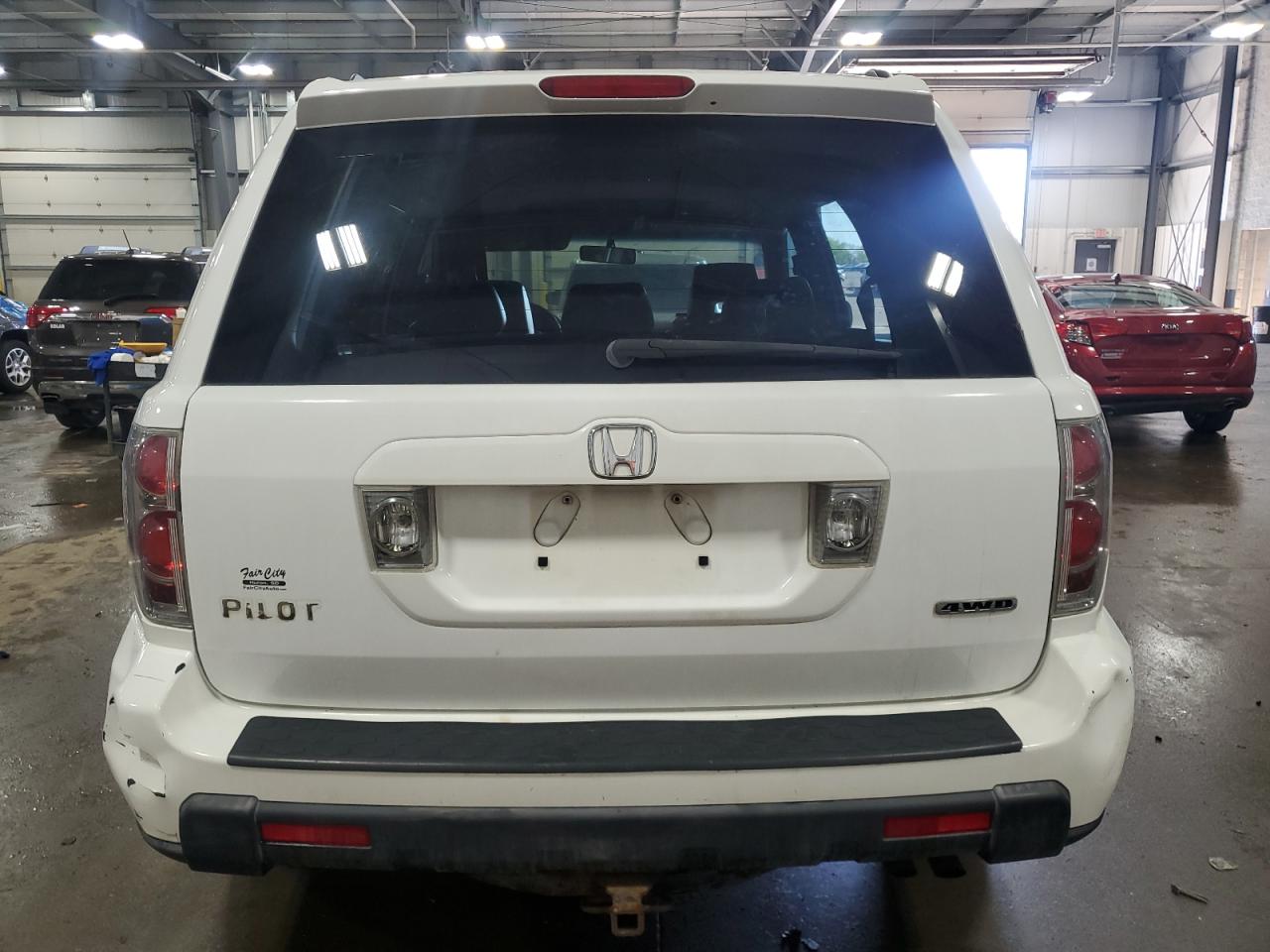 2006 Honda Pilot Ex VIN: 2HKYF18576H563808 Lot: 55517795