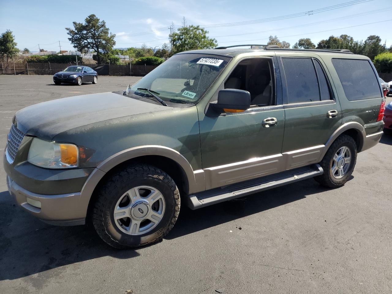 2003 Ford Expedition Eddie Bauer იყიდება San Martin-ში, CA - Vandalism