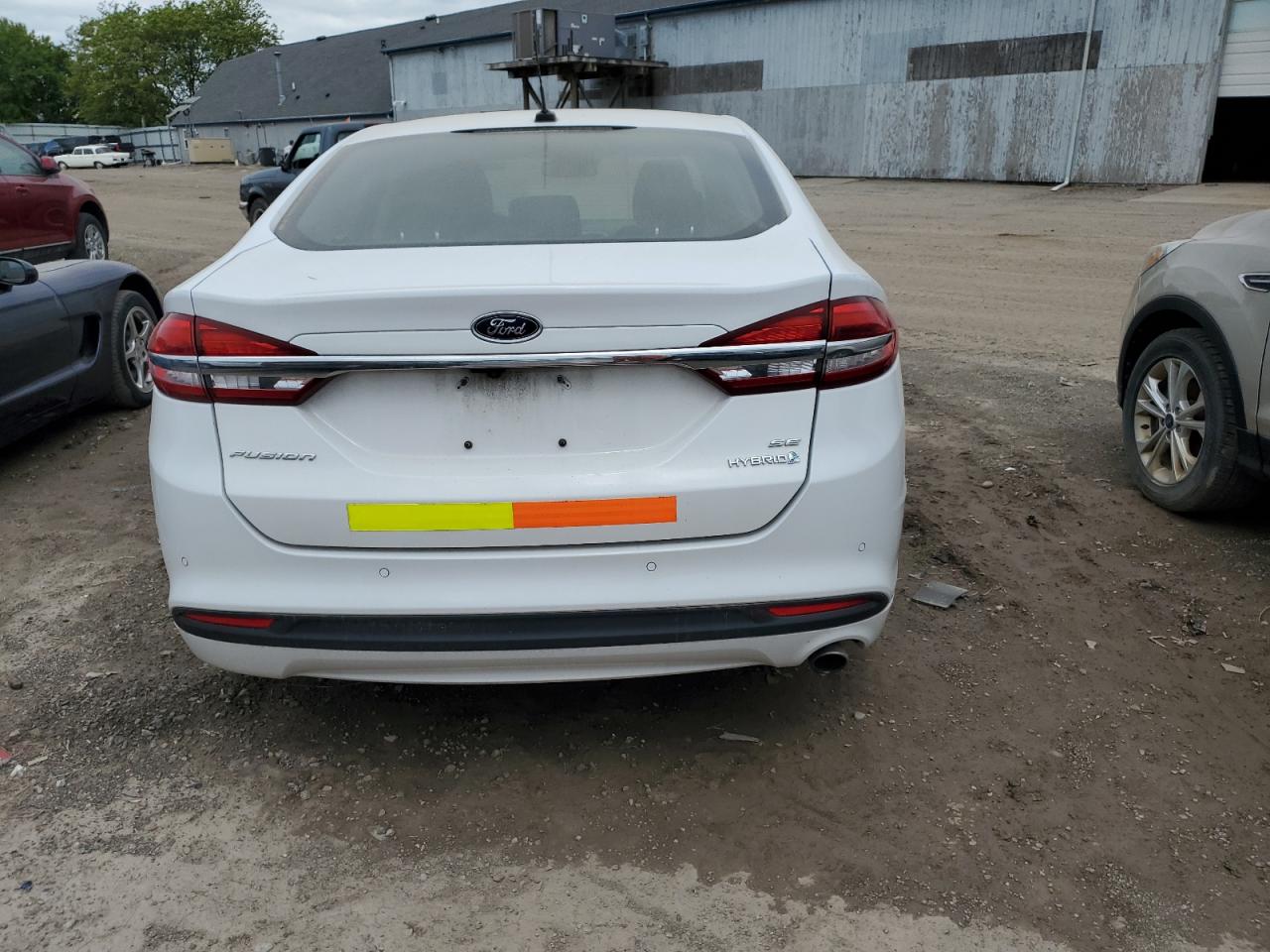 2018 Ford Fusion Se Hybrid VIN: 3FA6P0LU7JR172022 Lot: 55083975