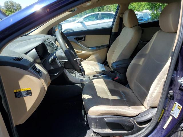  HYUNDAI ELANTRA 2013 Granatowy