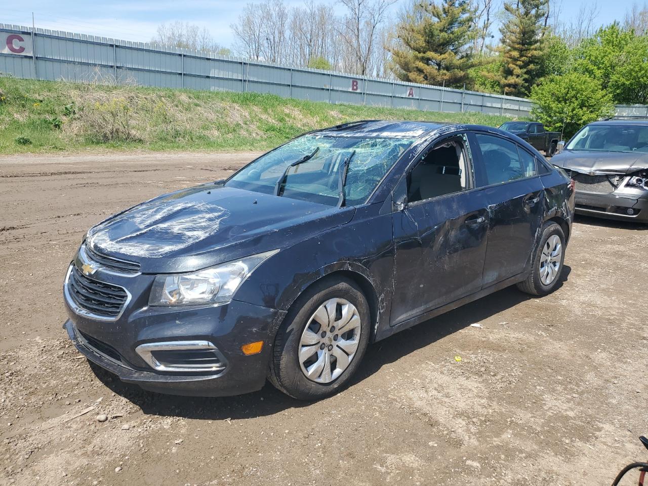 2015 Chevrolet Cruze Ls იყიდება Davison-ში, MI - Rollover