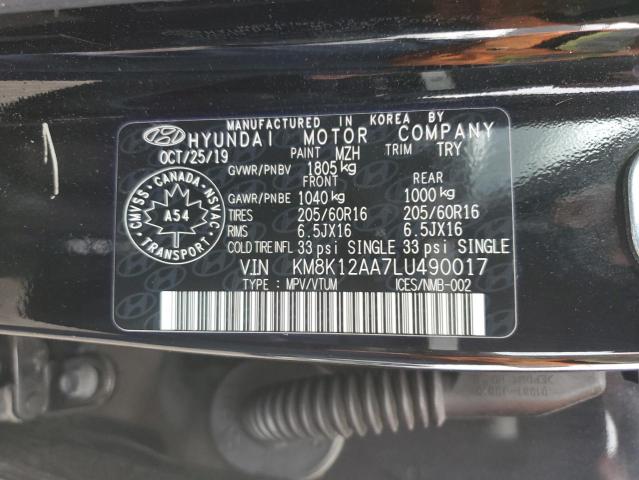 2020 HYUNDAI KONA SE  