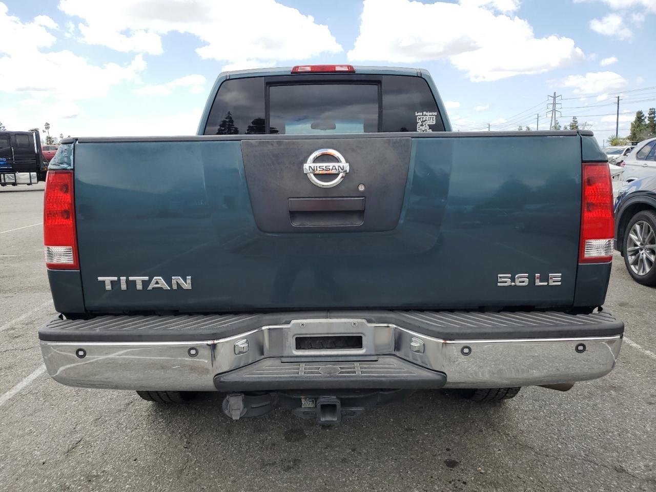 2006 Nissan Titan Xe VIN: 1N6AA07B76N502666 Lot: 56917515