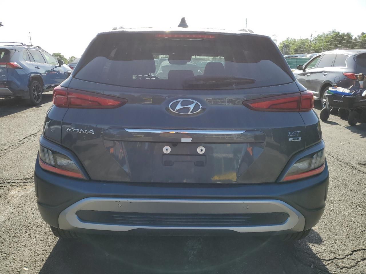 2022 Hyundai Kona Limited VIN: KM8K5CA33NU863326 Lot: 56944215