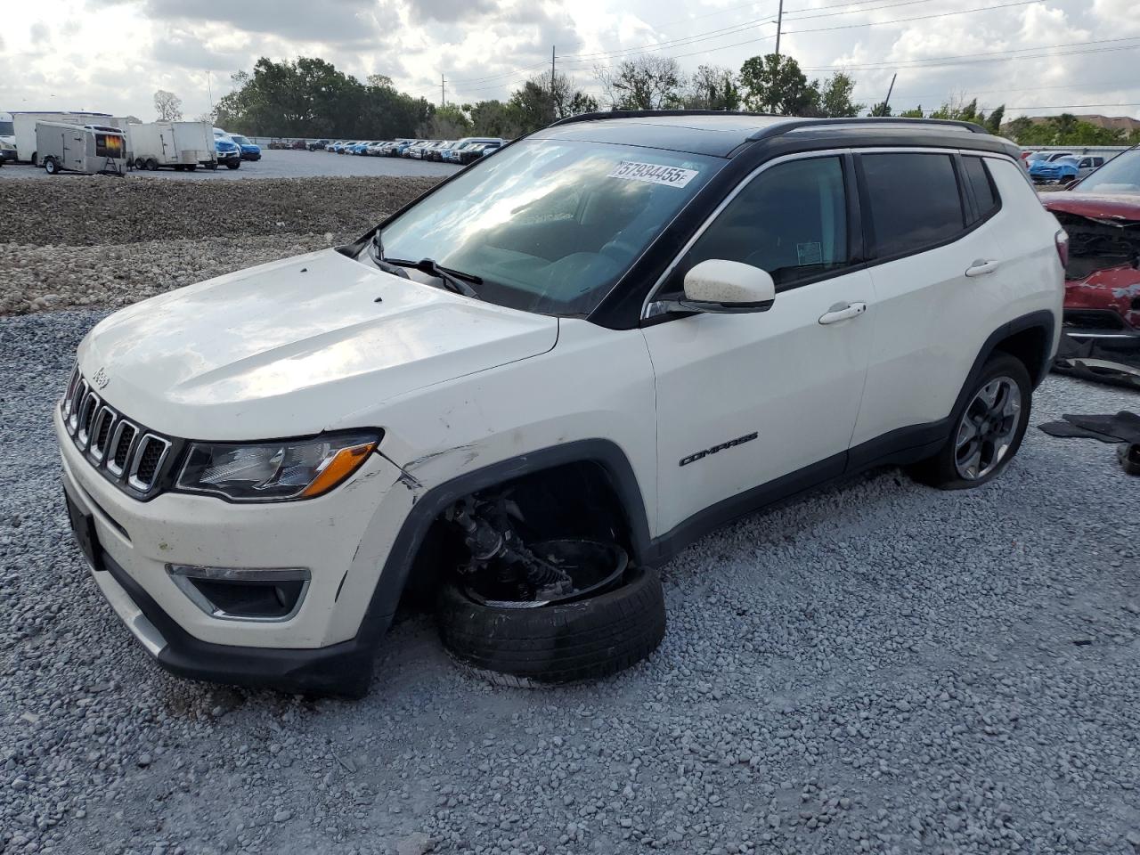 2019 Jeep Compass Limited იყიდება Riverview-ში, FL - Front End