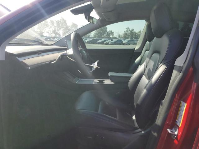  TESLA MODEL Y 2021 Красный