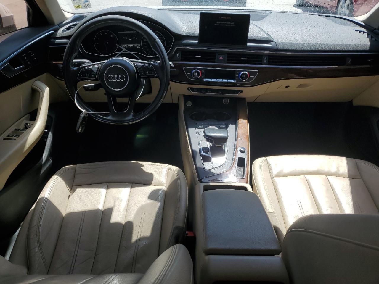 2017 Audi A4 Premium VIN: WAUGNAF40HN007719 Lot: 55495205