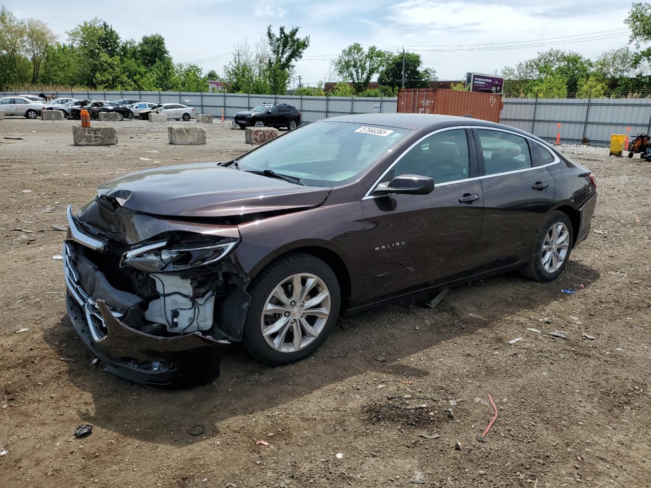 2020 Chevrolet Malibu Lt en Venta en Chicago Heights, IL - Front End
