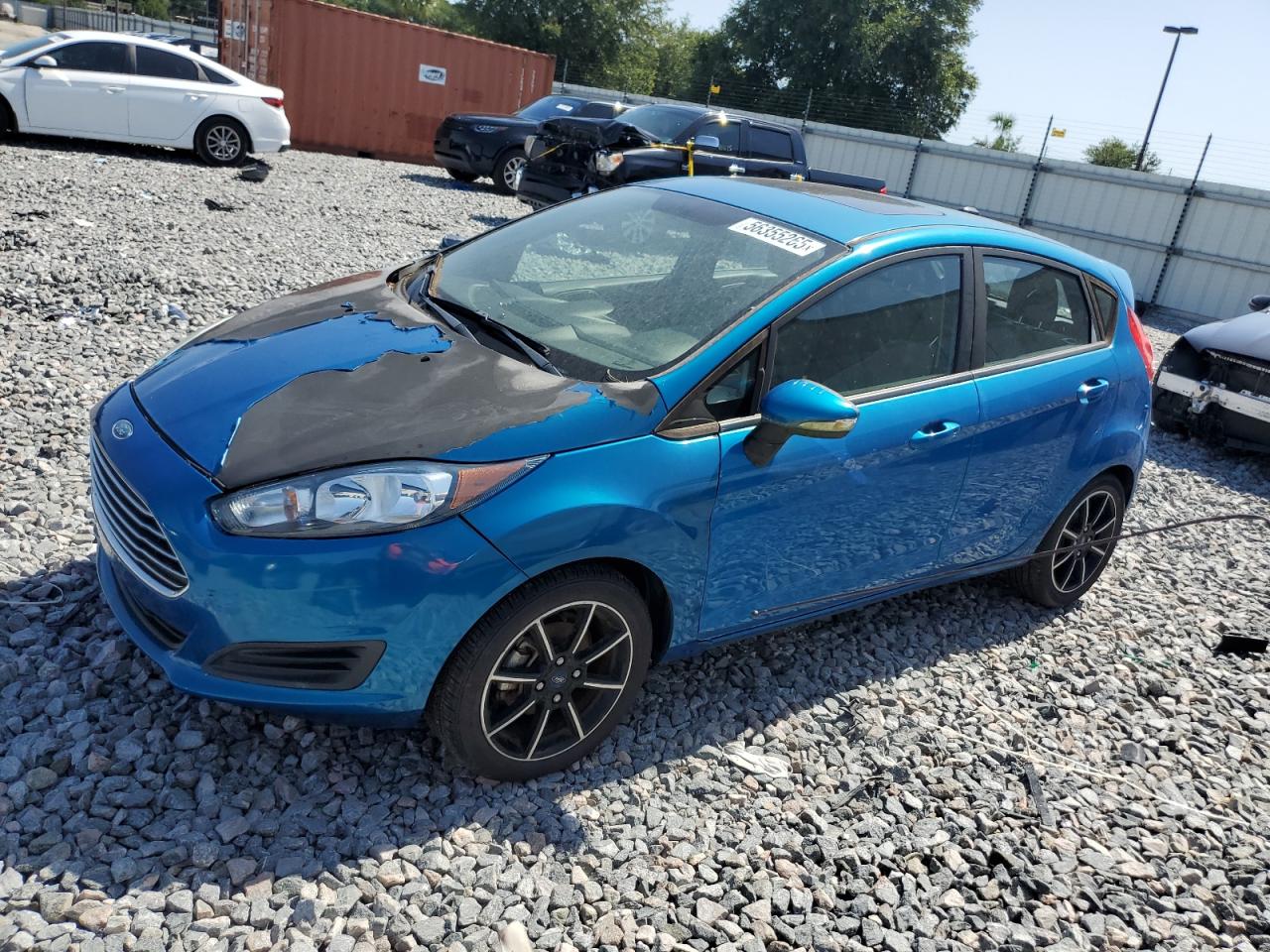 2017 Ford Fiesta Se VIN: 3FADP4EJXHM149648 Lot: 56355265