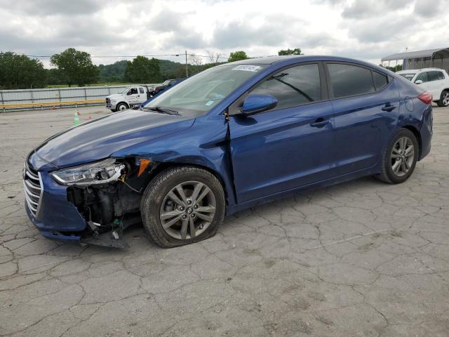  HYUNDAI ELANTRA 2018 Синий