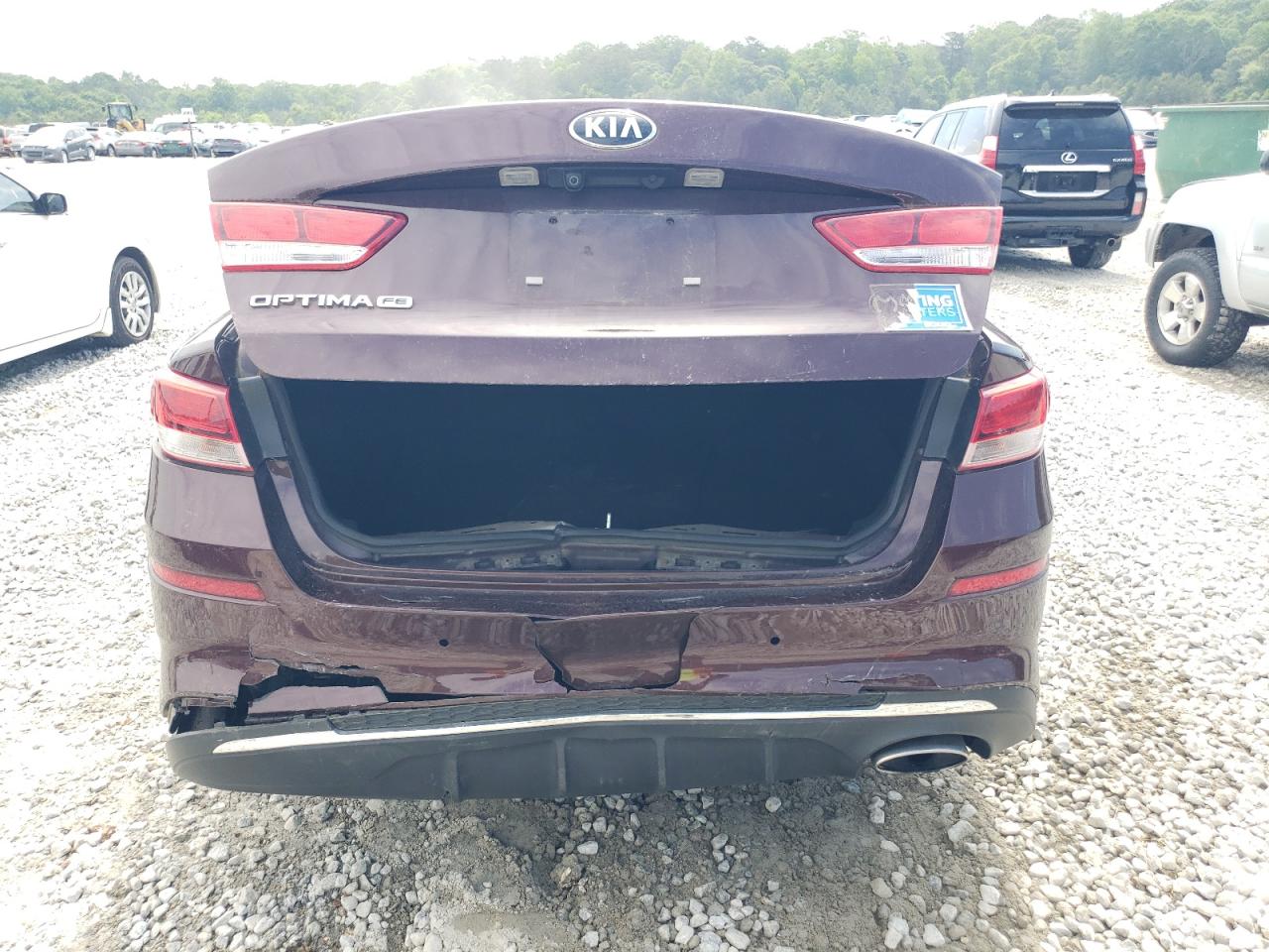 2020 Kia Optima Lx VIN: 5XXGT4L36LG409674 Lot: 56838355