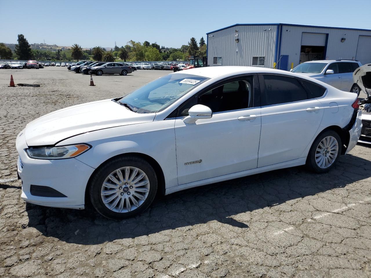 2014 Ford Fusion Se Hybrid იყიდება Vallejo-ში, CA - Rear End