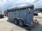 2001 Chaparral Livestock Trailer de vânzare în Lumberton, NC - Rear End