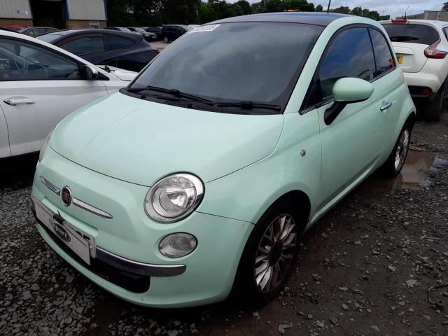 2015 FIAT 500 LOUNGE for sale at Copart WOLVERHAMPTON