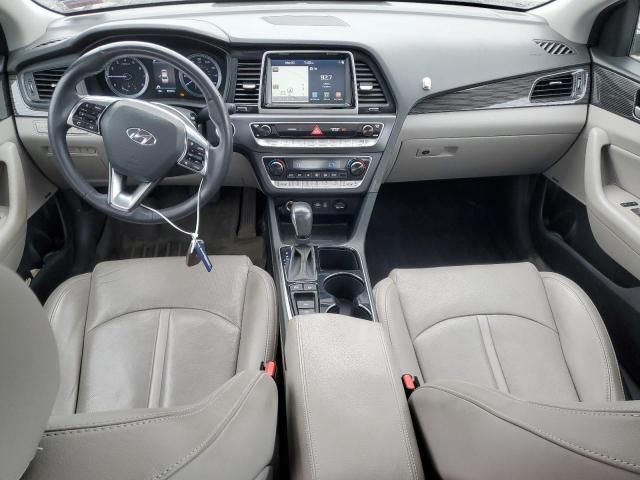  HYUNDAI SONATA 2018 Czerwony