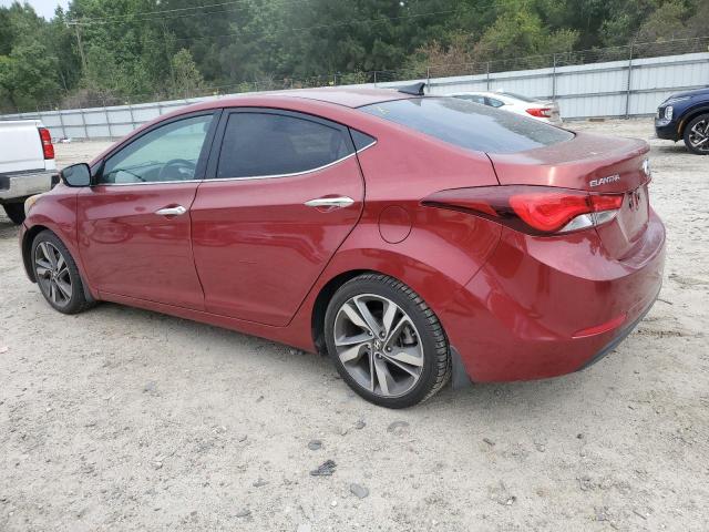  HYUNDAI ELANTRA 2015 Бургунди