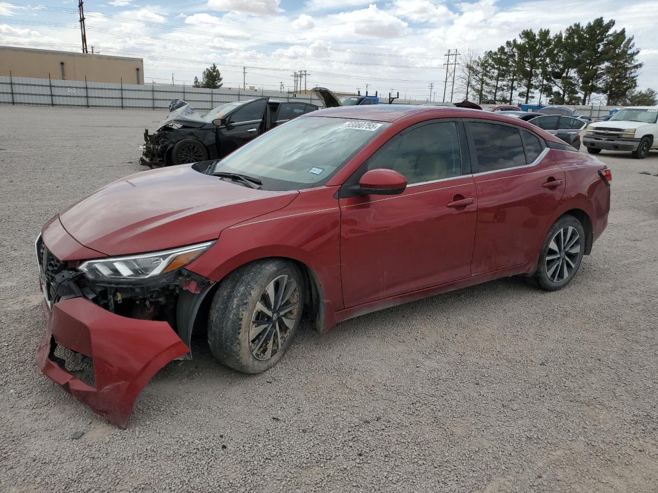 2023 Nissan Sentra Sv for Sale in Anthony, TX - Front End