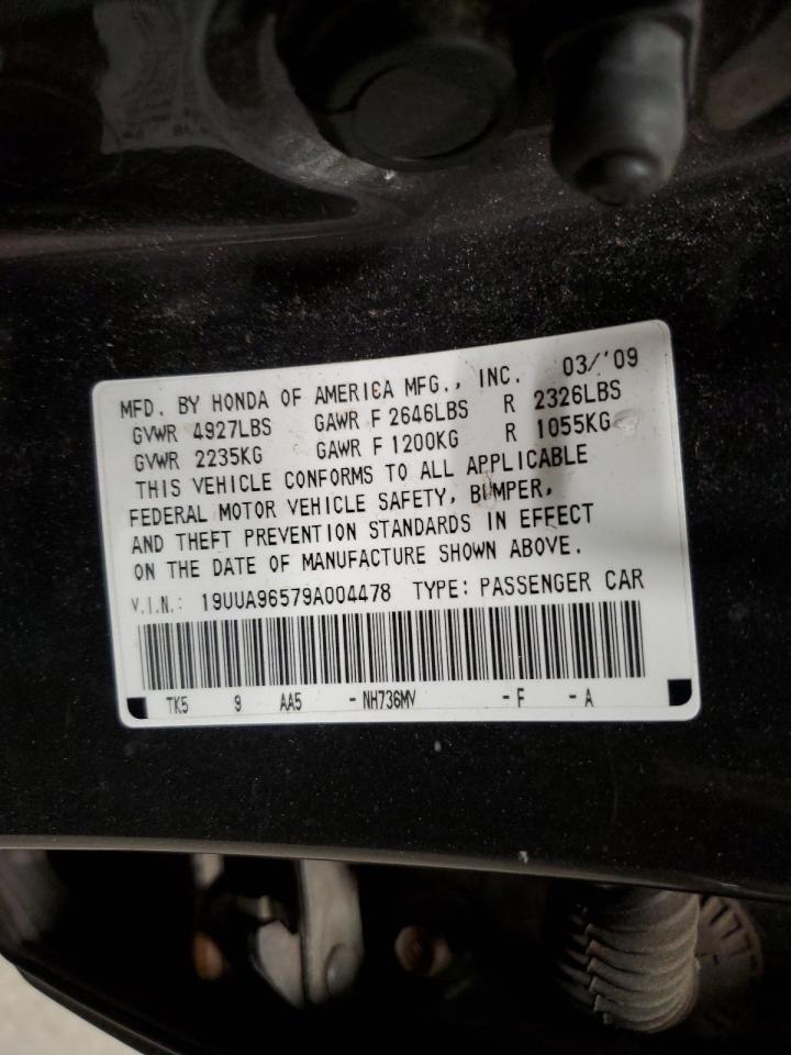 2009 Acura Tl VIN: 19UUA96579A004478 Lot: 56683335
