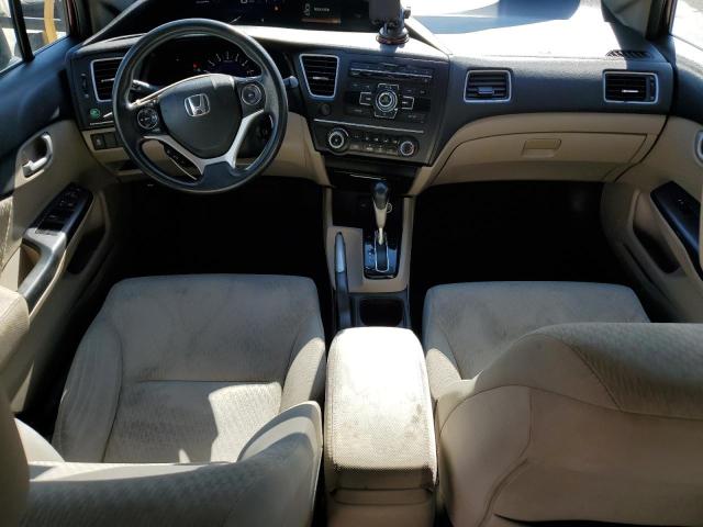 Sedans HONDA CIVIC 2014 Burgundy
