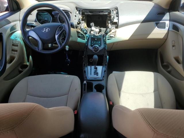  HYUNDAI ELANTRA 2013 Бургунді