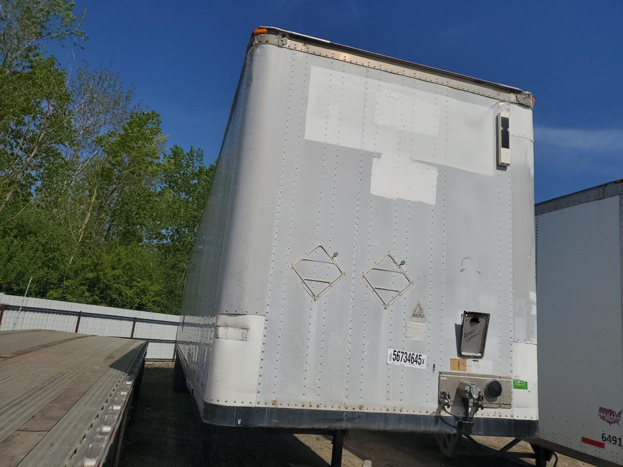 2001 Strick Corp Dry Van Trailer en Venta en Elgin, IL - Minor Dent/Scratches
