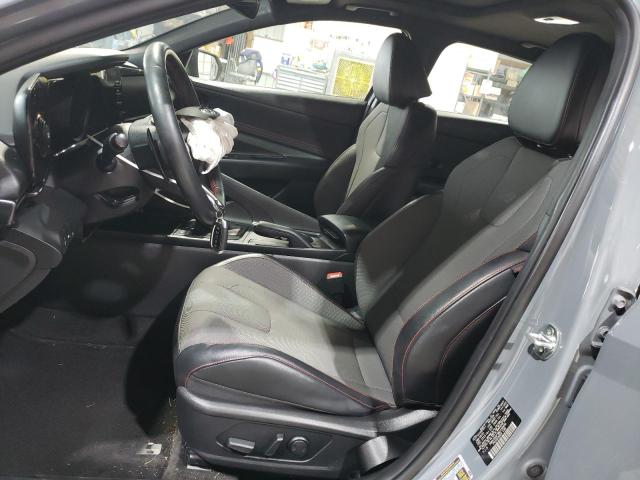  HYUNDAI ELANTRA 2021 Серый