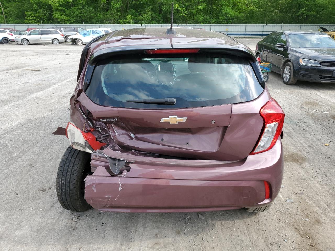2021 Chevrolet Spark Ls VIN: KL8CB6SA9MC735718 Lot: 57275075
