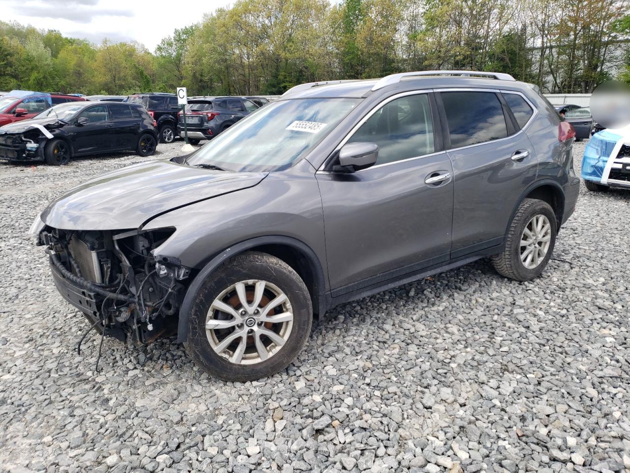 2019 Nissan Rogue S на продаже в North Billerica, MA - Front End