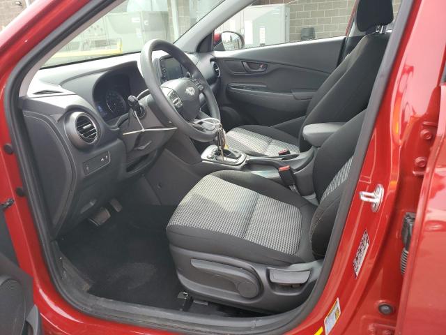  HYUNDAI KONA 2019 Czerwony