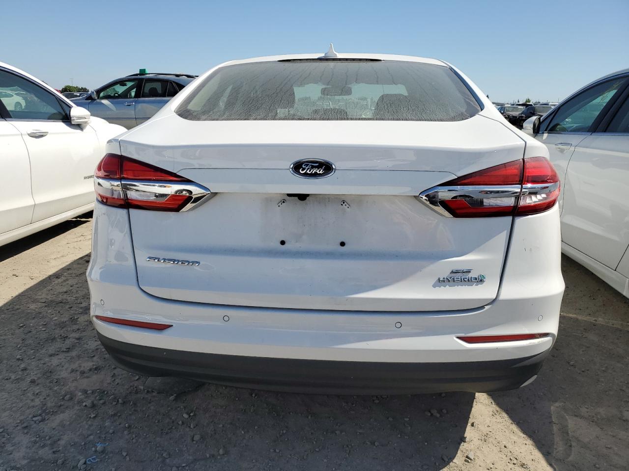 2019 Ford Fusion Se VIN: 3FA6P0LU1KR263949 Lot: 54024895