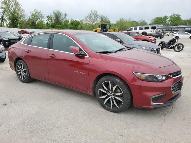  CHEVROLET MALIBU 2017 Czerwony