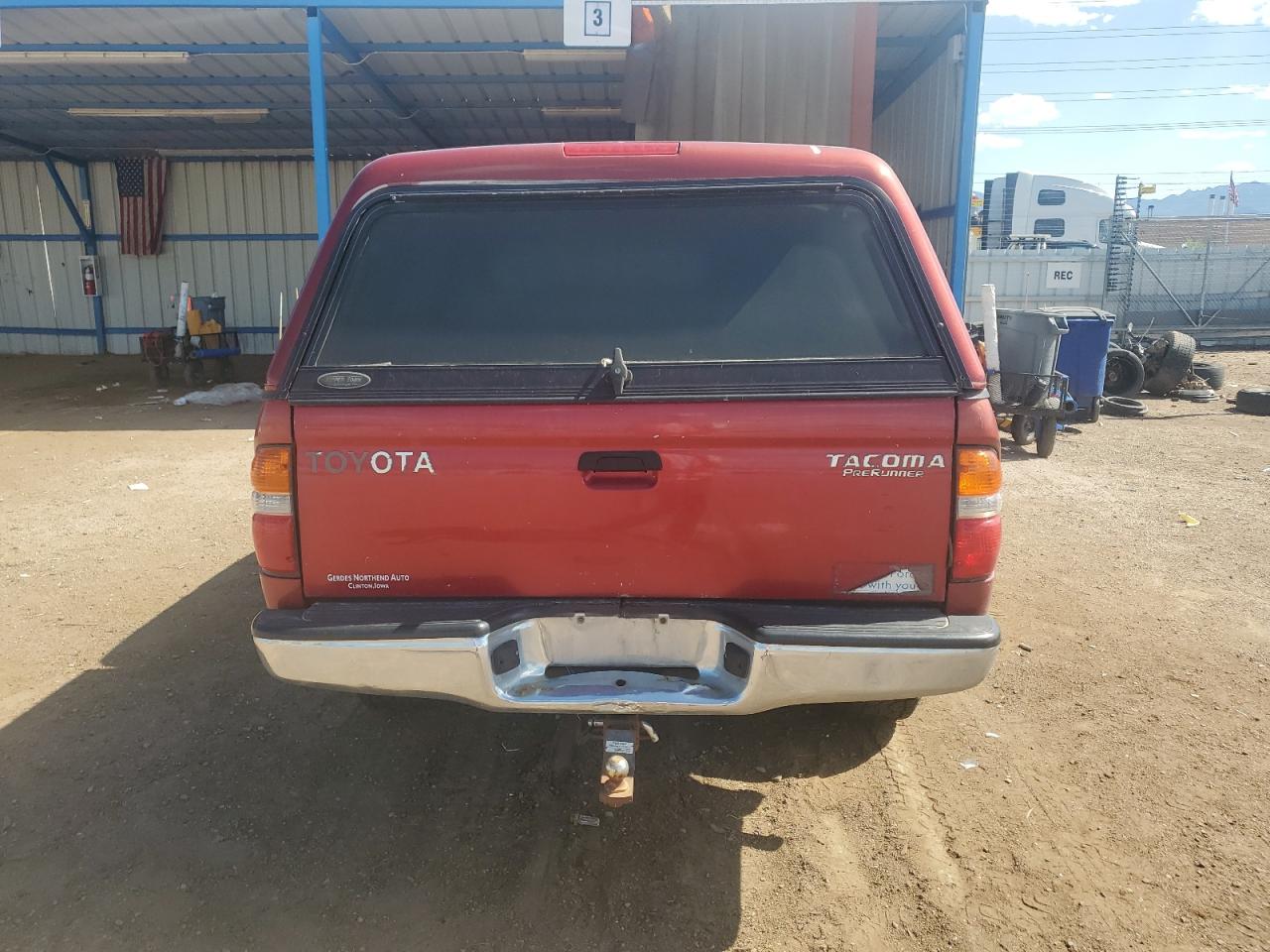 2003 Toyota Tacoma Double Cab Prerunner VIN: 5TEGM92N63Z182744 Lot: 56964215