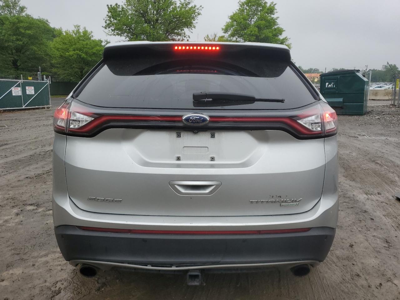 2017 Ford Edge Titanium VIN: 2FMPK3K9XHBB20724 Lot: 56957305