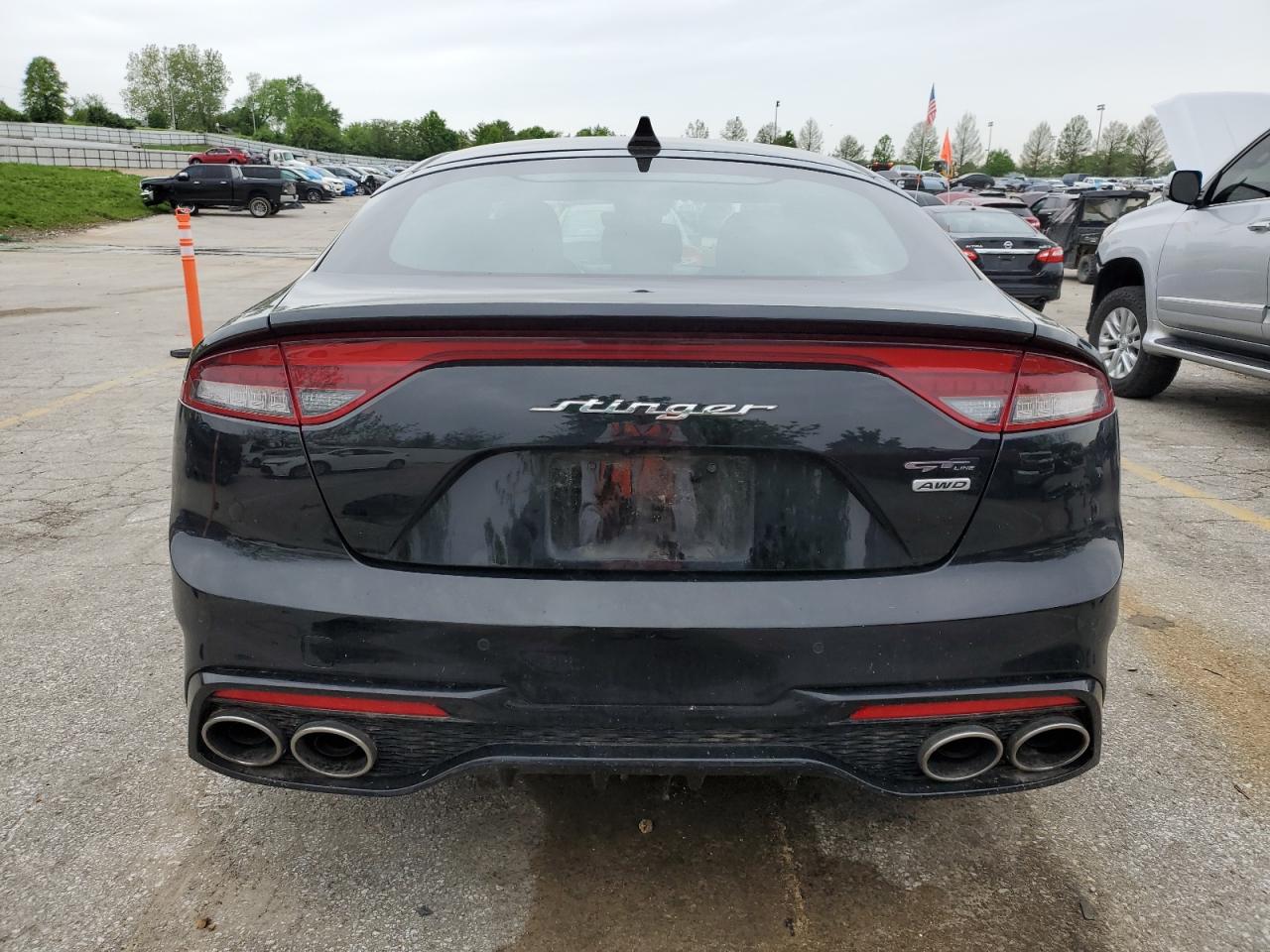 2022 Kia Stinger Gt Line VIN: KNAE35LD1N6117595 Lot: 55563615