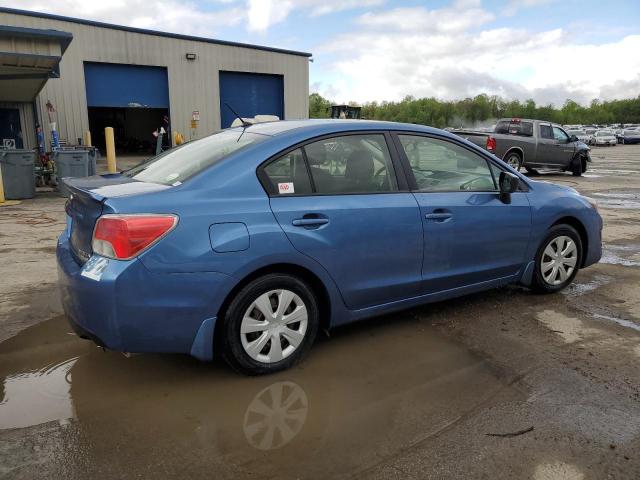  SUBARU IMPREZA 2016 Blue