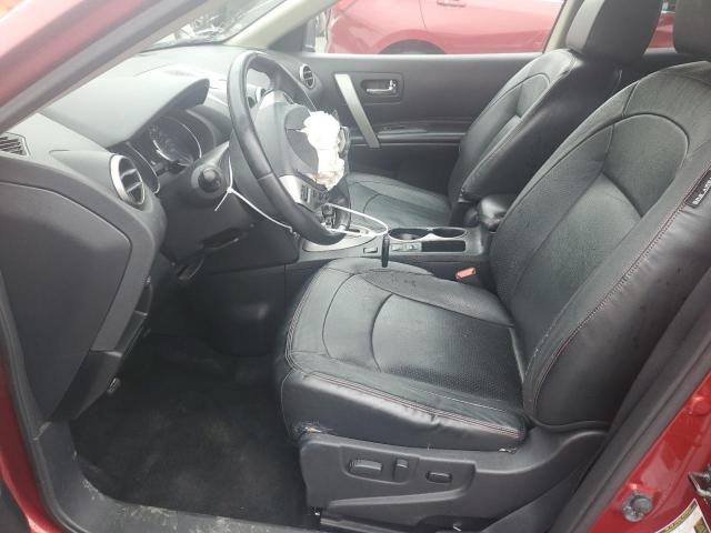  NISSAN ROGUE 2012 Червоний