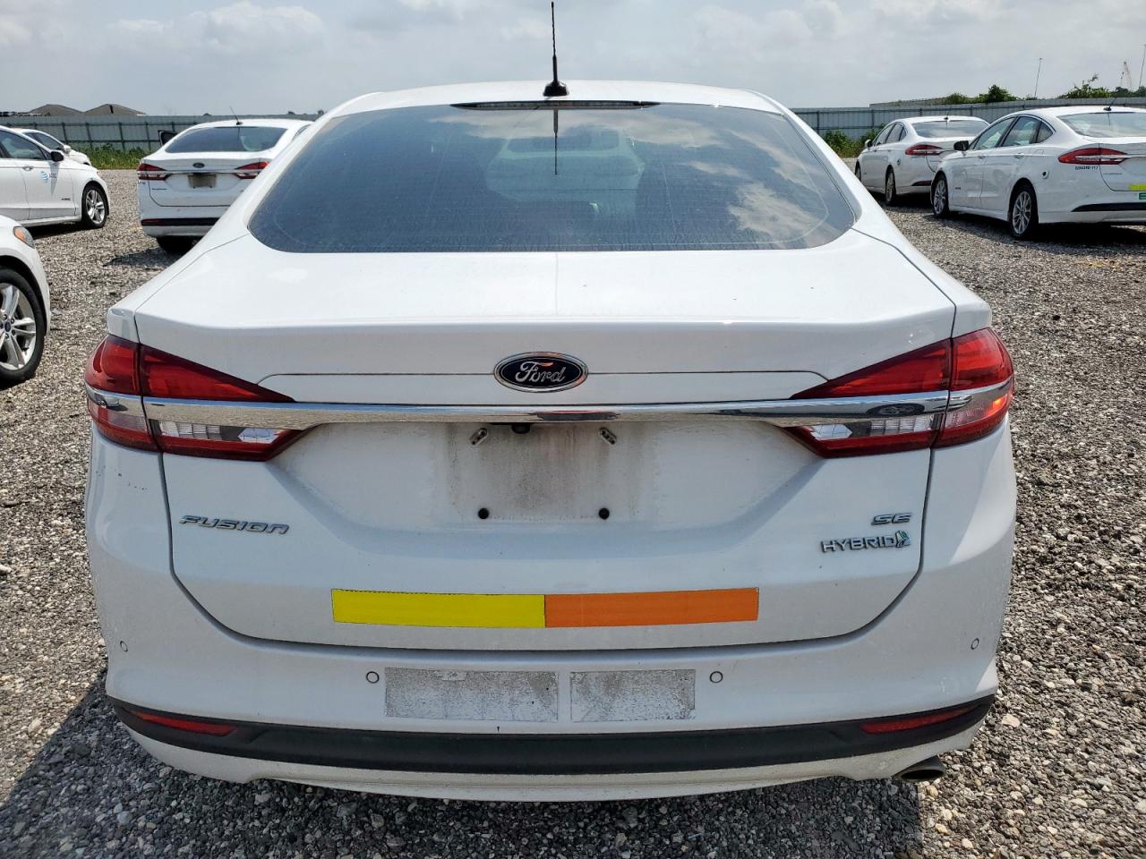 2018 Ford Fusion Se Hybrid VIN: 3FA6P0LU1JR171691 Lot: 54035255