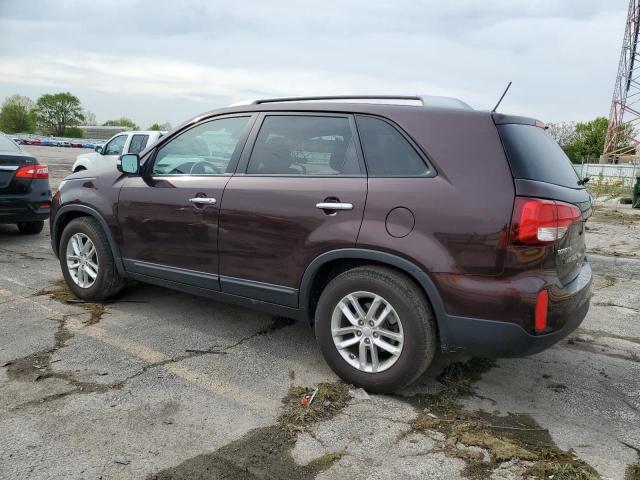  KIA SORENTO 2014 Bordowy