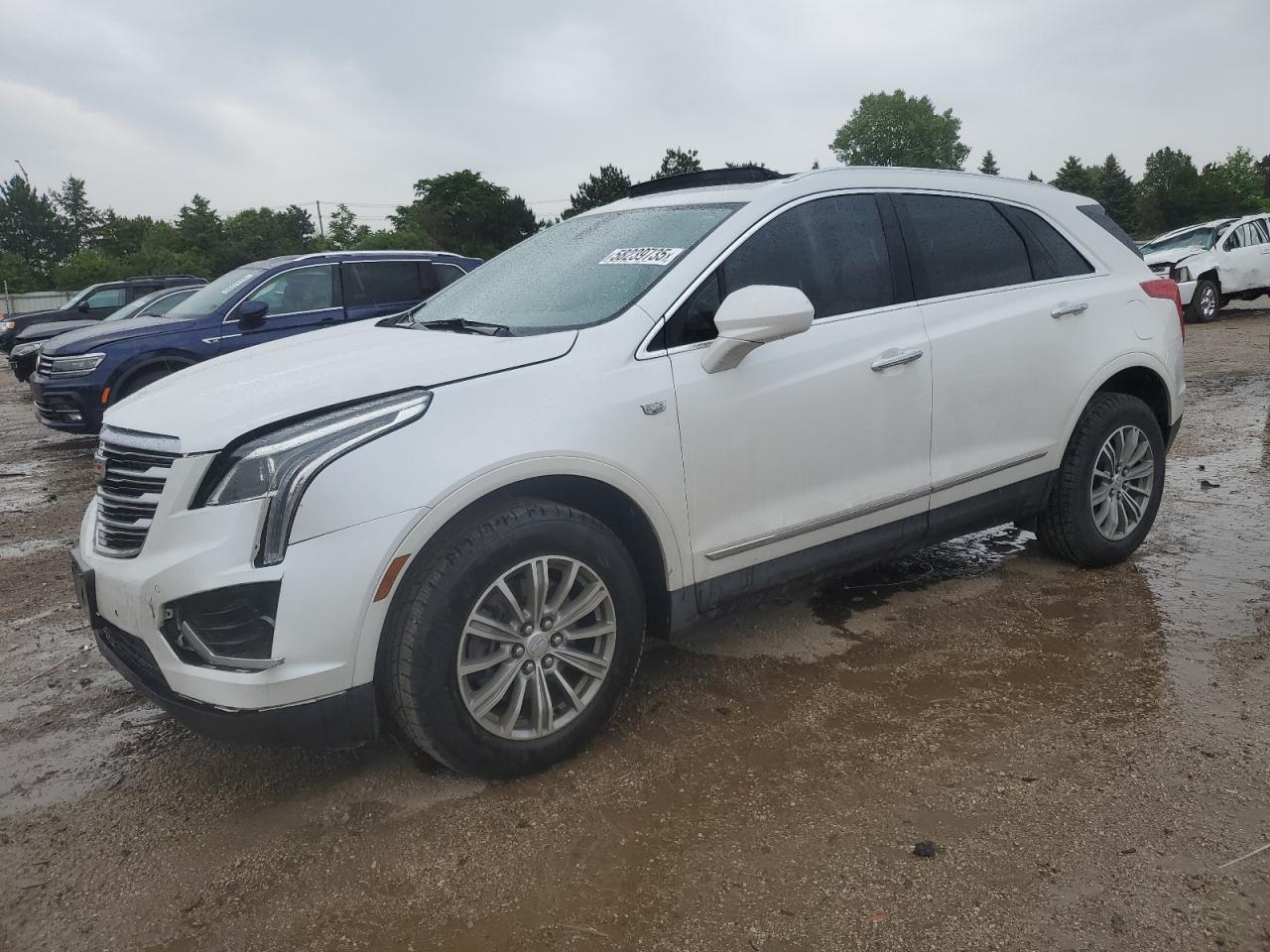 2017 Cadillac Xt5 Luxury იყიდება Elgin-ში, IL - Front End
